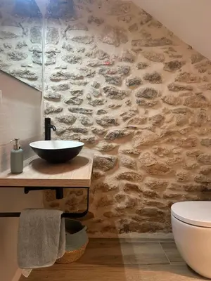 Un baño de Casa Rural Escambro