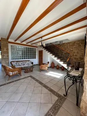 Zona de estar de Casa Rural Mas María