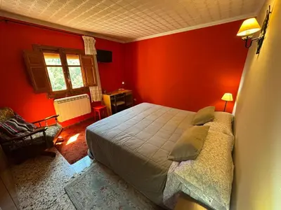 Cama o camas de una habitación en Casita Salinas