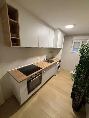 Una cocina o zona de cocina en Puente de Piedra
