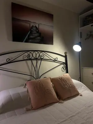 Cama o camas de una habitación en La Caseta