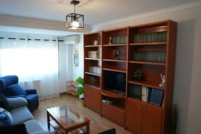 Zona de estar de Apartamento en La Romareda a 10 min del centro en tranvía - Alfonso Suites