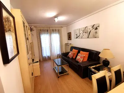 Zona de estar de Apartamento El Olivo