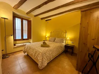 Cama o camas de una habitación en Cal Pedret