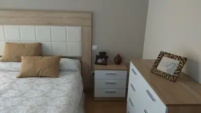 Cama o camas de una habitación en Estilo y comodidad