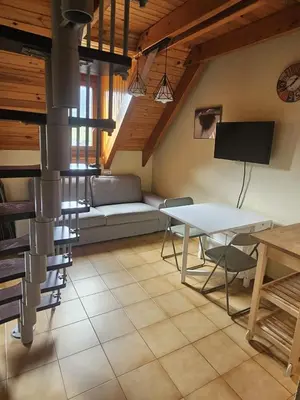 Una televisión o centro de entretenimiento en 316 - Dúplex Pla de L'Ermita Boí Taüll