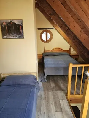 Cama o camas de una habitación en 316 - Dúplex Pla de L'Ermita Boí Taüll