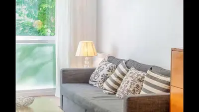 Zona de estar de The Comfortable Apartment by Clabao