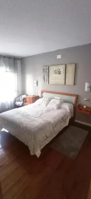 Cama o camas de una habitación en Habitación privada Jardín