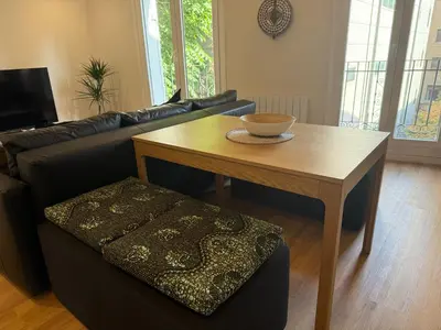 Una televisión o centro de entretenimiento en 18 Torres - Vistas al Pilar