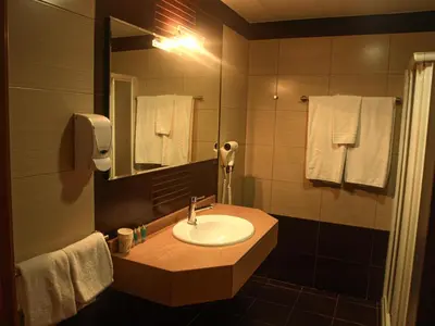 Un baño de Hotel Villa de Andosilla