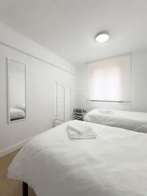 Cama o camas de una habitación en Apartamento Nayara