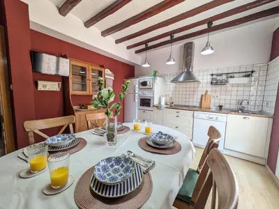 Una cocina o zona de cocina en Mirador de San Andrés