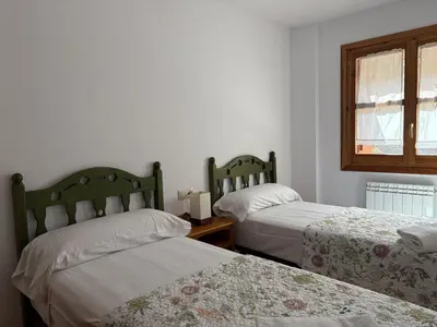 Cama o camas de una habitación en BPirineos-El Molino