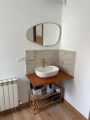 Un baño de Apartamentos Pirineo