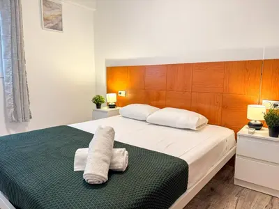Cama o camas de una habitación en El Refugio del Pilar - Turistea