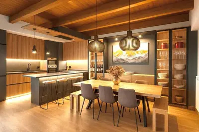 Una cocina o zona de cocina en Roquenegre