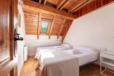 Cama o camas de una habitación en Las casitas de mache - 5F