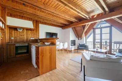 Una cocina o zona de cocina en Las casitas de mache - 5F