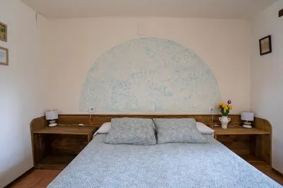 Cama o camas de una habitación en Vivienda de Turismo Rural Granja La Lomica