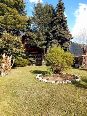 Jardín al aire libre en Eth Caneba