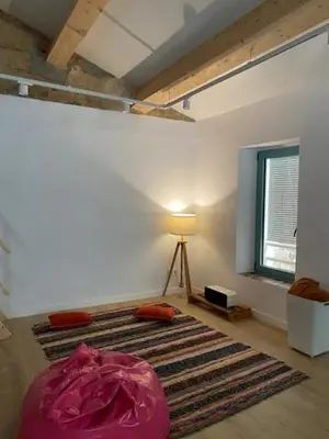 Cama o camas de una habitación en La Caseta de JIO