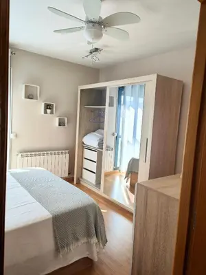 Cama o camas de una habitación en Rincón del Naranjo