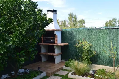 Jardín al aire libre en Rincón del Naranjo