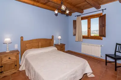 Cama o camas de una habitación en Ruralracons