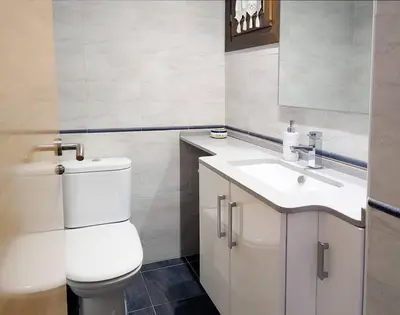 Un baño de Pacino views l wifi l garaje l terraza l vistas