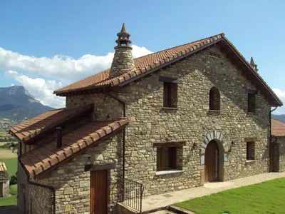 Paisaje cerca of this country house