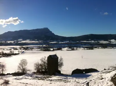 Paisaje cerca of this country house