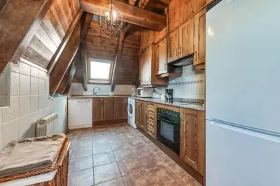 Una cocina o zona de cocina en Duplex de Montaña Filanda