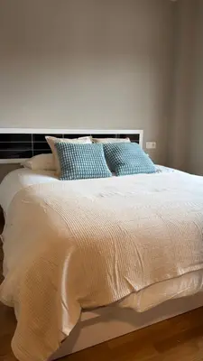 Cama o camas de una habitación en Apartamento Los Olivos