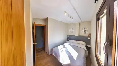 Cama o camas de una habitación en Mirador de Sanvi - tucasaenlospirineos