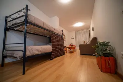 Cama o camas de una habitación en Las torres 1