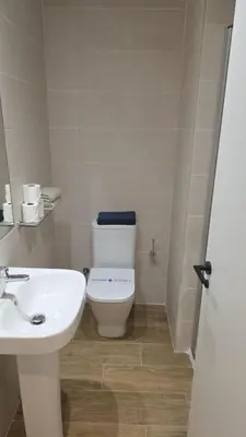 Un baño de Apartamentos San Nicolas Jaca