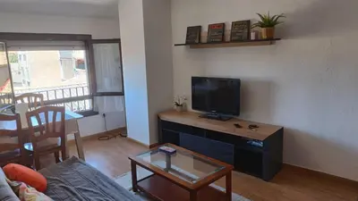 Una televisión o centro de entretenimiento en Corazon de Jaca - Temporada de Esqui