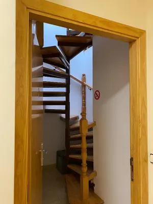 Plano de Cozy attic apartment