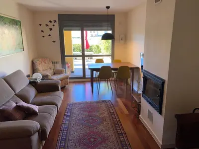 Zona de estar de Jardin de los Pirineos- Margas Golf