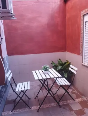 Plano de Calatorao apartamentos completos con jardín