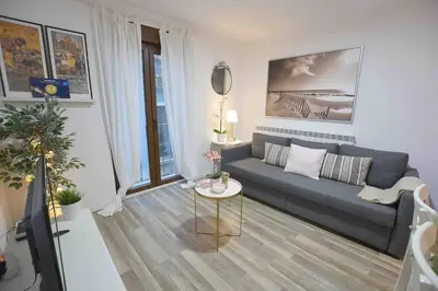 Zona de estar de Apartamento AliSol Casco Antiguo Pamplona