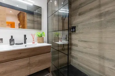 Un baño de Ca La Padrina