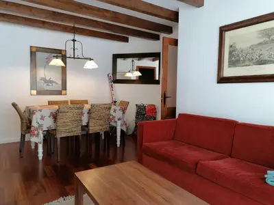 Zona de estar de Esterri Confort