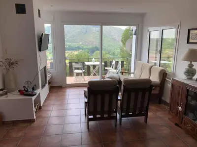 Zona de estar de Ca la Joana
