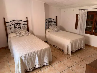 Cama o camas de una habitación en Ca la Joana