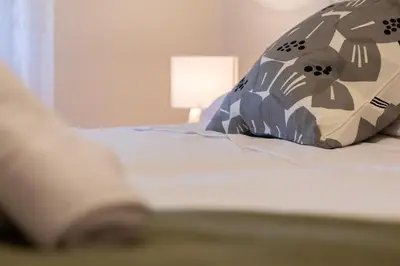 Cama o camas de una habitación en Bizi Baztan Apartamento Aguirre