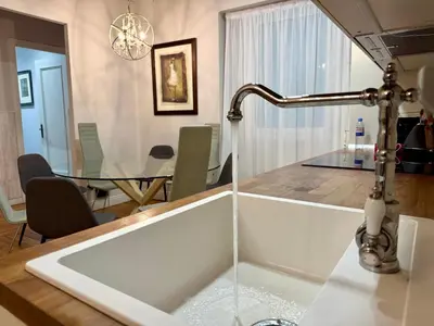 Plano de Balcón de San Fermín impresionante exterior gran balcón 2 baños relax en el centro Hasta 8 personas