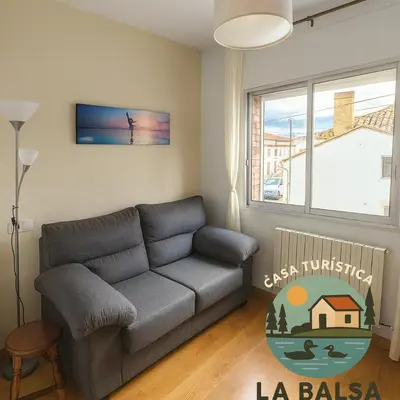 Zona de estar de La Balsa