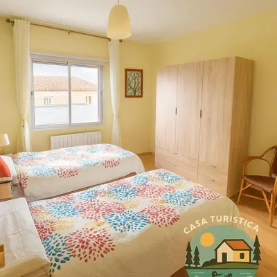 Cama o camas de una habitación en La Balsa